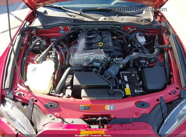 JM1NDAD70S0654300 2025 MAZDA MX-5 MIATA Красный Вид сзади