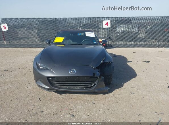 JM1NDAD72J0201679 2018 MAZDA MX-5 MIATA Gray Widok zestawu wskaźników