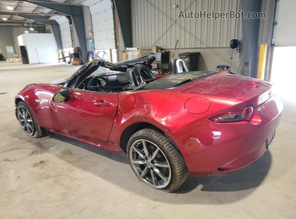 JM1NDAD72M0457860 2021 MAZDA MX-5 Красный Задняя левая четверть