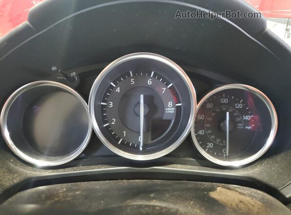 JM1NDAD72M0457860 2021 MAZDA MX-5 Красный Вид щитка приборов