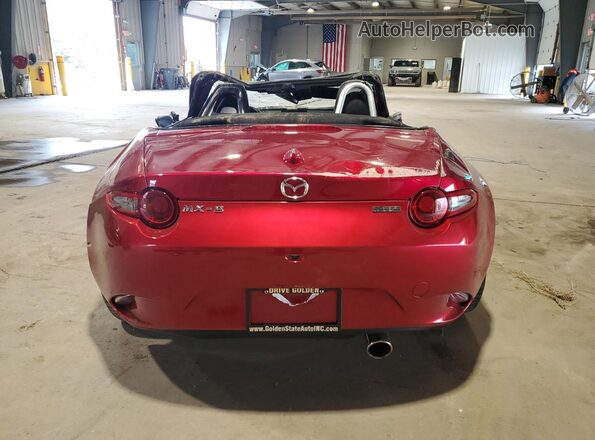 JM1NDAD72M0457860 2021 MAZDA MX-5 Красный Вид сзади
