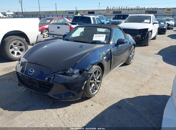 JM1NDAD72M0458376 2021 MAZDA MX-5 MIATA Dark Blue Передняя левая четверть