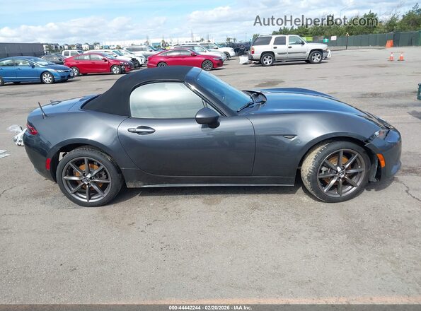 JM1NDAD74G0107182 2016 MAZDA MX-5 MIATA Серый Вид задней части салона