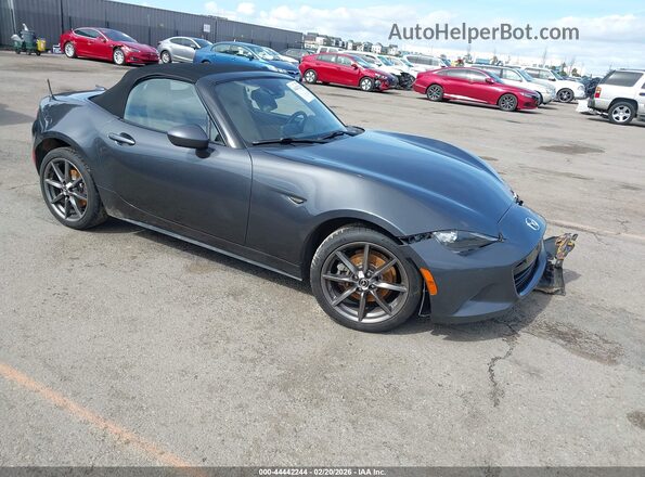 JM1NDAD74G0107182 2016 MAZDA MX-5 MIATA Серый Передняя правая четверть
