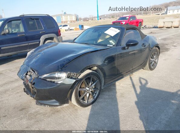 JM1NDAD74G0108929 2016 MAZDA MX-5 MIATA Черный Передняя левая четверть