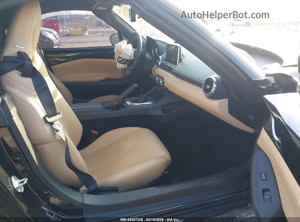 JM1NDAD74G0108929 2016 MAZDA MX-5 MIATA Черный Вид салона спереди