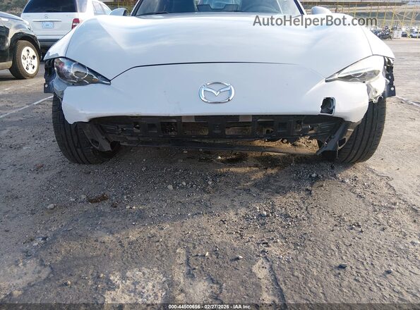 JM1NDAD74J0203501 2018 MAZDA MX-5 MIATA Белый Вид спереди