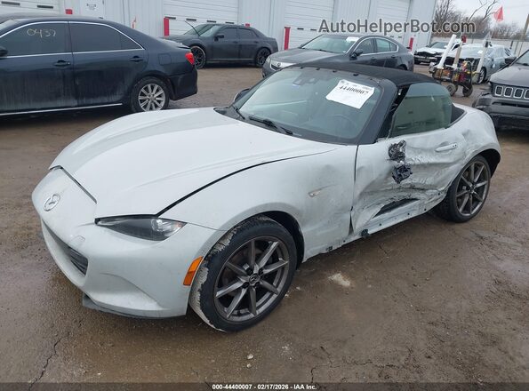 JM1NDAD75G0111290 2016 MAZDA MX-5 MIATA Белый Передняя левая четверть