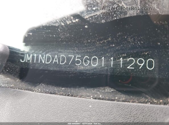 JM1NDAD75G0111290 2016 MAZDA MX-5 MIATA Белый Вид подкапотного пространства