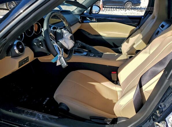 JM1NDAD75S0658679 2025 MAZDA MX-5 Blue Вид салону спереду