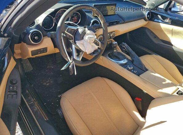 JM1NDAD75S0658679 2025 MAZDA MX-5 Blue Вид панелі приладів