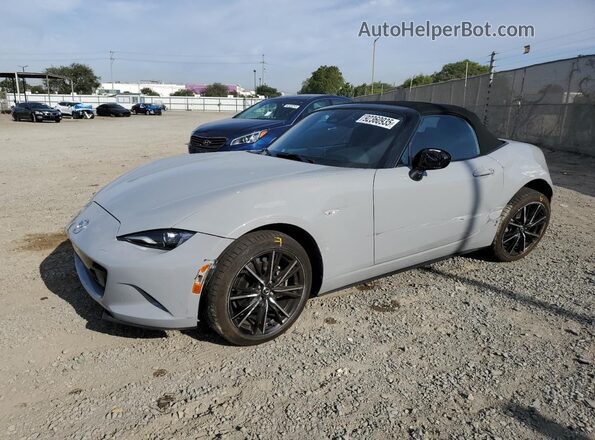 JM1NDAD76R0606553 2024 MAZDA MX-5 Серый Передняя левая четверть