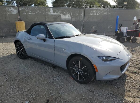 JM1NDAD76R0606553 2024 MAZDA MX-5 Серый Передняя правая четверть