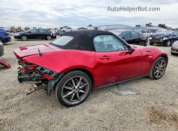 JM1NDAD78M0459693 2021 MAZDA MX-5 Красный Задняя правая четверть