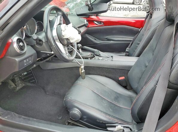 JM1NDAD7XG0112855 2016 MAZDA MX-5 Red Vista interior delantera
