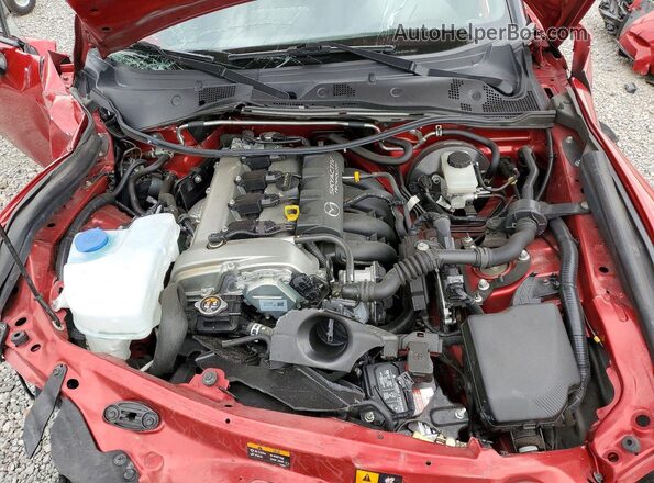 JM1NDAD7XG0112855 2016 MAZDA MX-5 Red Vista interior trasera