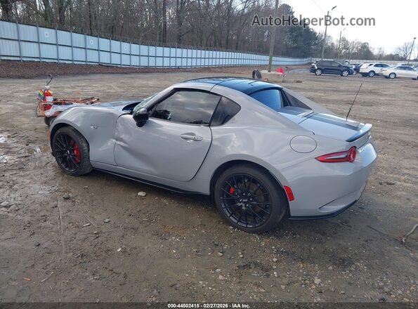 JM1NDAL71R0606753 2024 MAZDA MX-5 MIATA RF Серый Задняя левая четверть