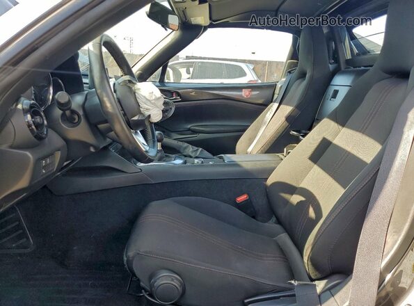 JM1NDAL72H0104154 2017 MAZDA MX-5 Gray Vista interior delantera