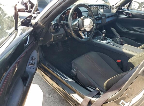 JM1NDAL72H0104154 2017 MAZDA MX-5 Gray Vista del salpicadero