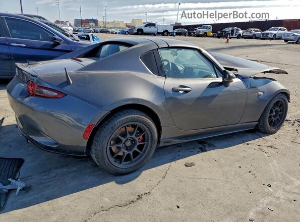 JM1NDAL72H0104154 2017 MAZDA MX-5 Gray Trasero derecho