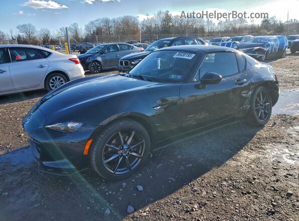JM1NDAL73K0303043 2019 MAZDA MX-5 Черный Передняя левая четверть
