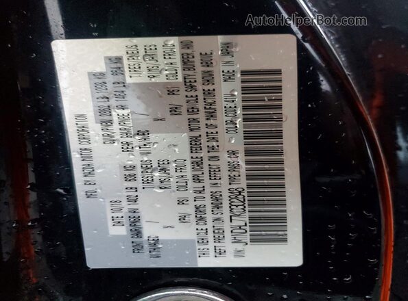 JM1NDAL77K0302848 2019 MAZDA MX-5 Black Vista del compartimento del motor