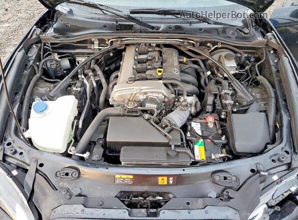 JM1NDAL77K0302848 2019 MAZDA MX-5 Black Vista interior trasera