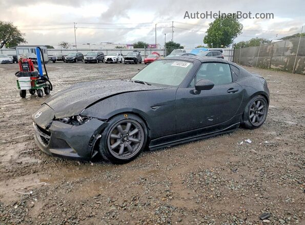 JM1NDAL77K0302848 2019 MAZDA MX-5 Black Vista tres cuartos delantera izquierda