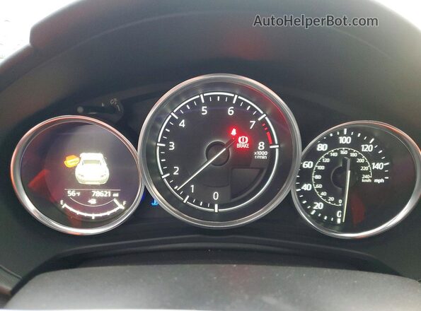 JM1NDAL77K0302848 2019 MAZDA MX-5 Black Vista del cuadro de instrumentos