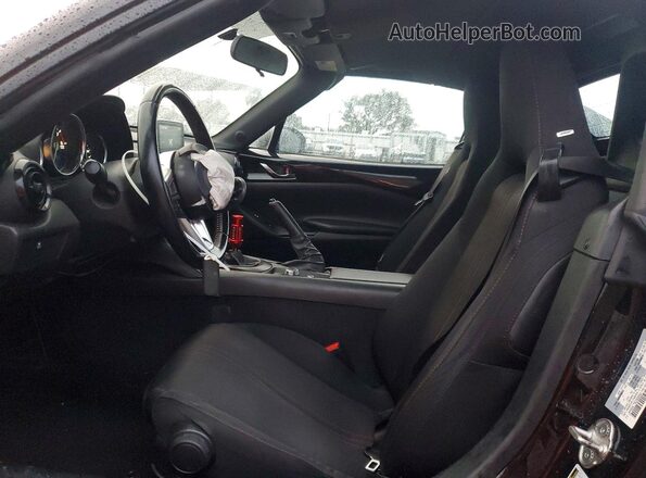 JM1NDAL77K0302848 2019 MAZDA MX-5 Black Vista interior delantera