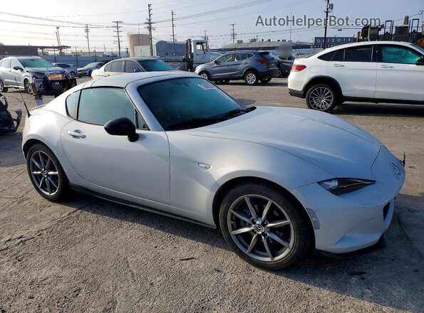 JM1NDAL78H0103221 2017 MAZDA MX-5 Белый Передняя правая четверть