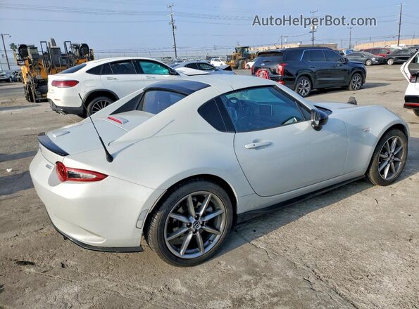 JM1NDAL78H0103221 2017 MAZDA MX-5 Белый Задняя правая четверть