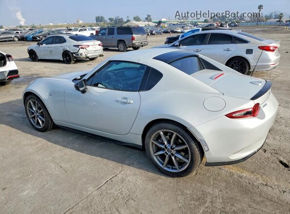 JM1NDAL78H0103221 2017 MAZDA MX-5 Белый Задняя левая четверть