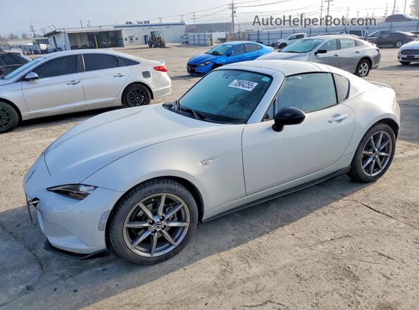 JM1NDAL78H0103221 2017 MAZDA MX-5 Белый Передняя левая четверть