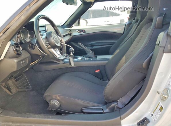 JM1NDAL78H0103221 2017 MAZDA MX-5 Белый Вид салона спереди