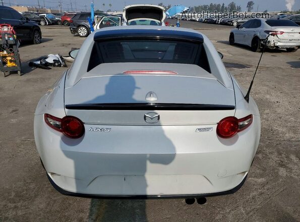 JM1NDAL78H0103221 2017 MAZDA MX-5 Белый Вид сзади