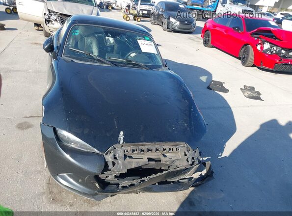 JM1NDAM70J0200739 2018 MAZDA MX-5 MIATA RF Black Widok zestawu wskaźników