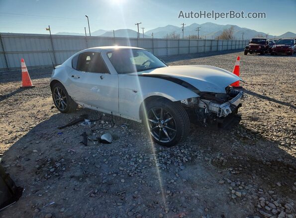 JM1NDAM71J0200717 2018 MAZDA MX-5 Серебряный Передняя правая четверть