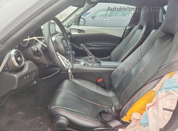 JM1NDAM71K0300091 2019 MAZDA MX-5 Серый Вид салона спереди