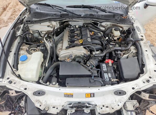 JM1NDAM71K0300091 2019 MAZDA MX-5 Серый Вид задней части салона