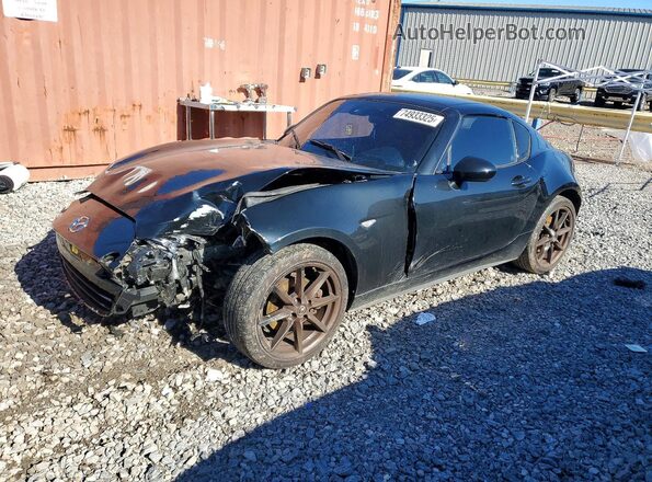 JM1NDAM71K0308997 2019 MAZDA MX-5 Черный Передняя левая четверть