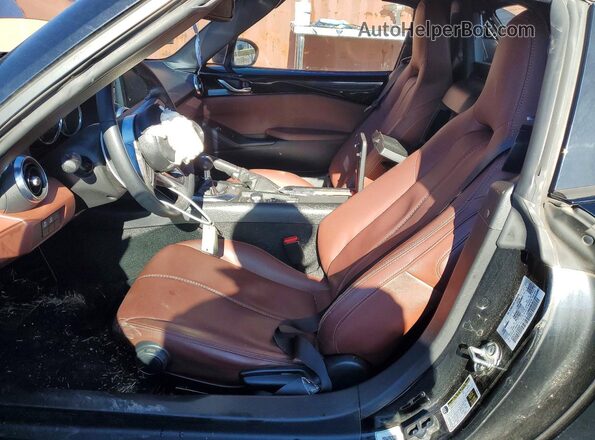 JM1NDAM71K0308997 2019 MAZDA MX-5 Черный Вид салона спереди