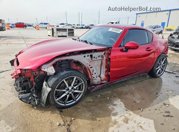 JM1NDAM71N0501719 2022 MAZDA MX-5 Red Vista tres cuartos delantera izquierda