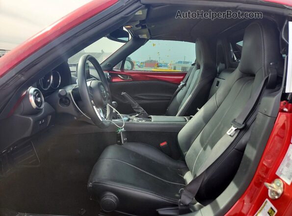 JM1NDAM71N0501719 2022 MAZDA MX-5 Red Vista interior delantera