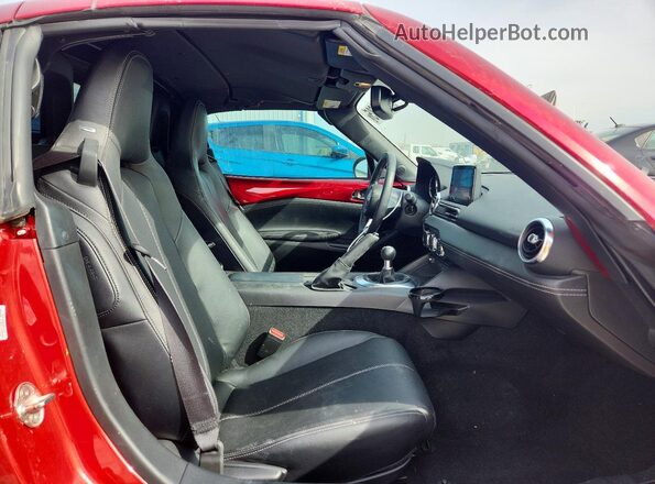 JM1NDAM71N0501719 2022 MAZDA MX-5 Red Vista de los asientos traseros