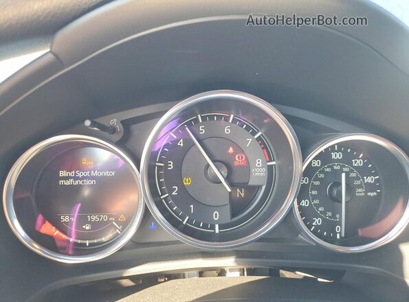JM1NDAM72N0503902 2022 MAZDA MX-5 Серый Вид щитка приборов