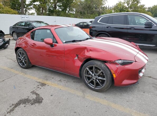 JM1NDAM73H0103786 2017 MAZDA MX-5 Maroon Front right