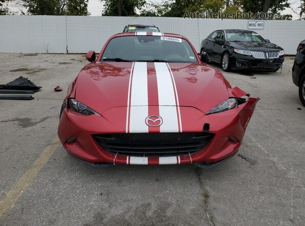 JM1NDAM73H0103786 2017 MAZDA MX-5 Maroon Front view