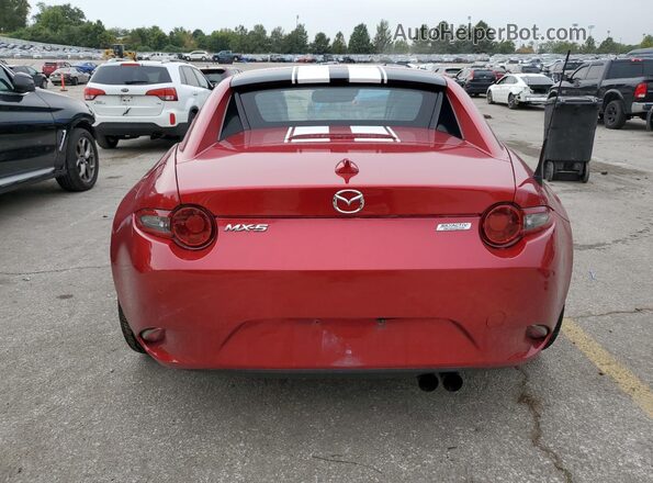 JM1NDAM73H0103786 2017 MAZDA MX-5 Maroon Rear view