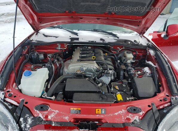 JM1NDAM73K0303123 2019 MAZDA MX-5 Красный Вид задней части салона
